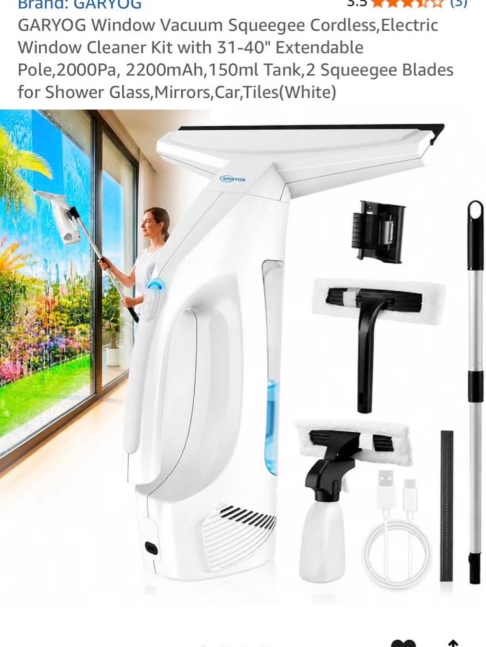 Window Vacuum Cleaner